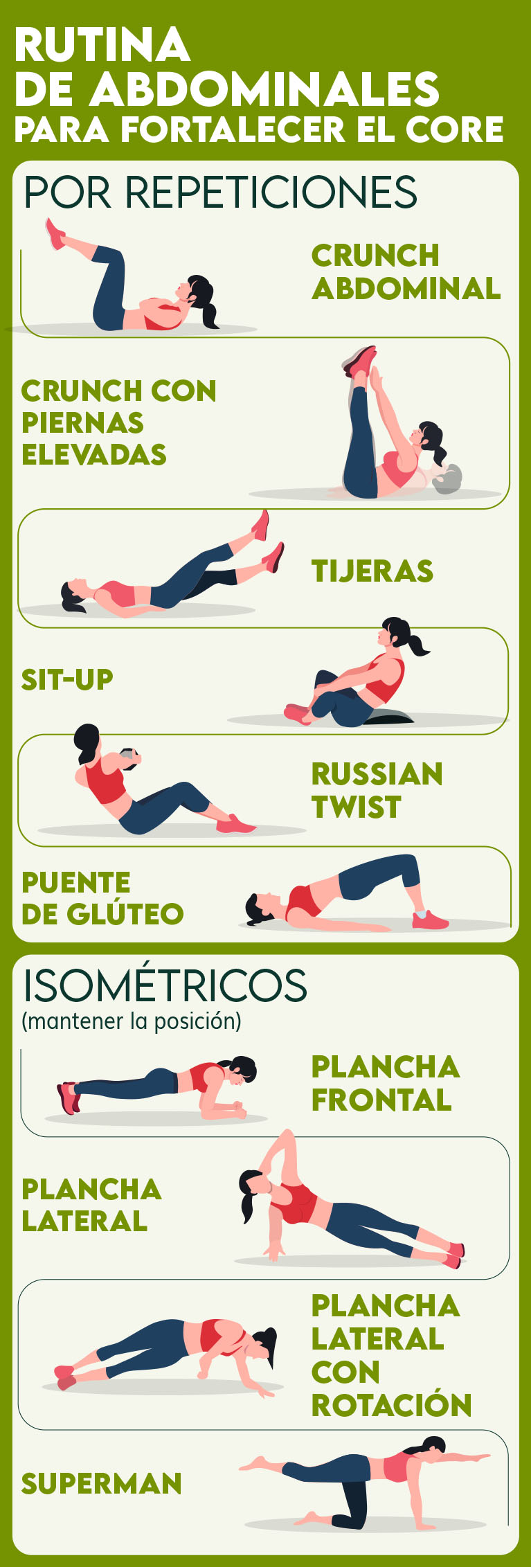 Rutina De Abdominales En Casa Abdomen Plano Dia 36 Ejercicio En Casa ...