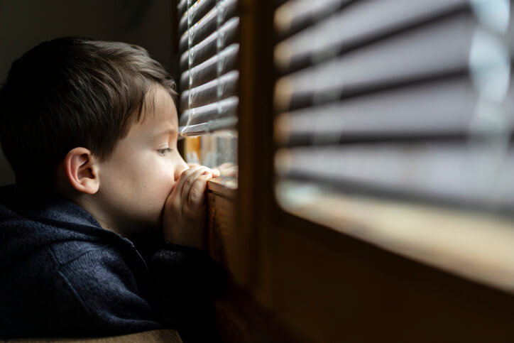 Confinamiento en niños