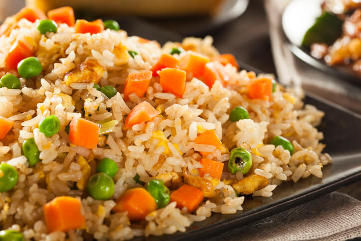 arroz con verduras