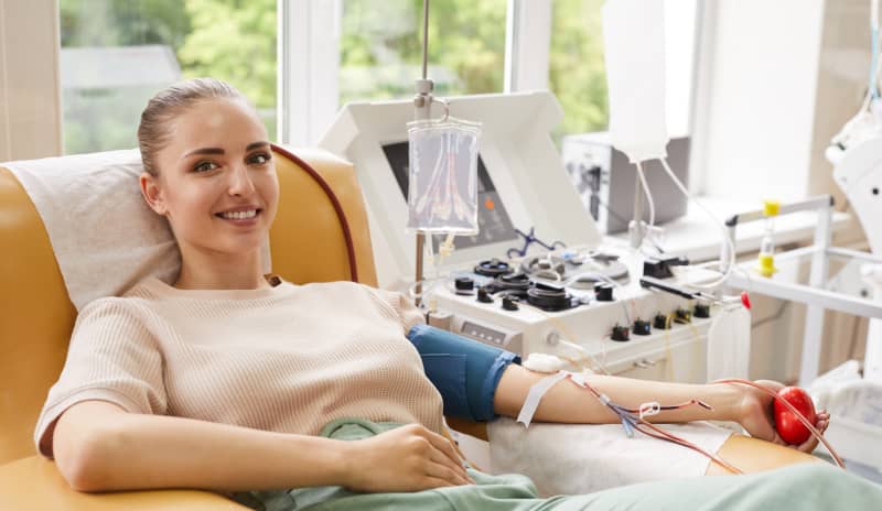 donantes de sangre