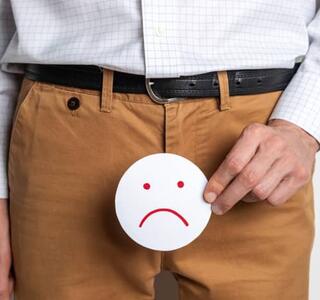 preocupación punto rojo glande