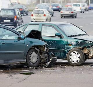 accidente de tráfico en carretera