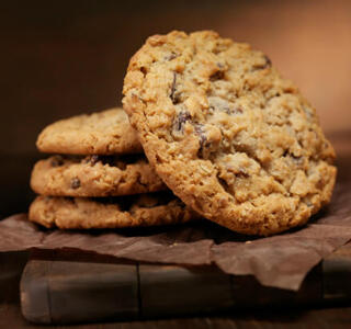 galletas con chispas de chocolate sin azucar