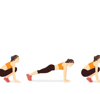30 dias haciendo sentadillas flexiones y abdominales
