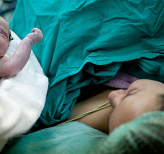 lactancia materna tras cesarea