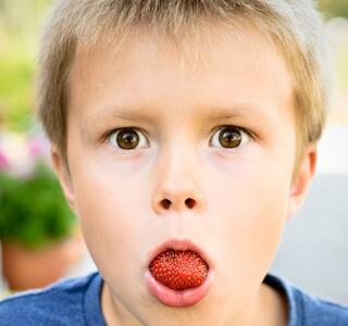 Atragantarse en la infacia