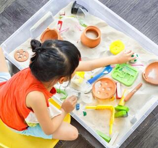 caja de arena terapia