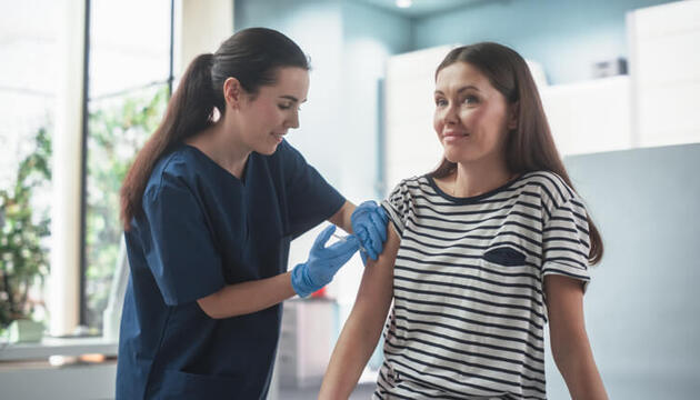 Campana de vacunacion de la gripe y la covid19