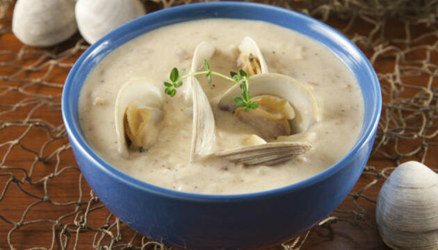 Receta de crema de alcachofas y almejas Crema de alcachofas y almejas