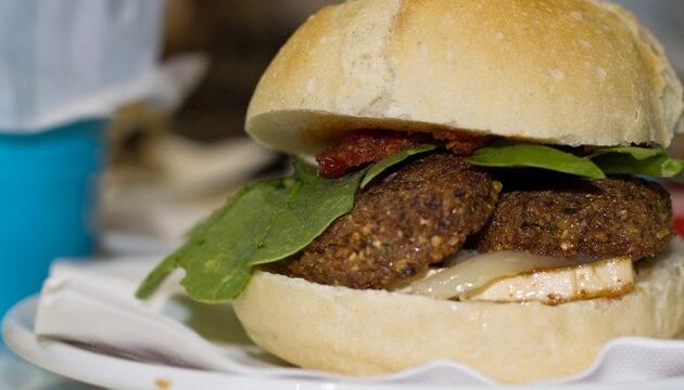 Hamburguesa Garbanzos Hamburguesa Garbanzos