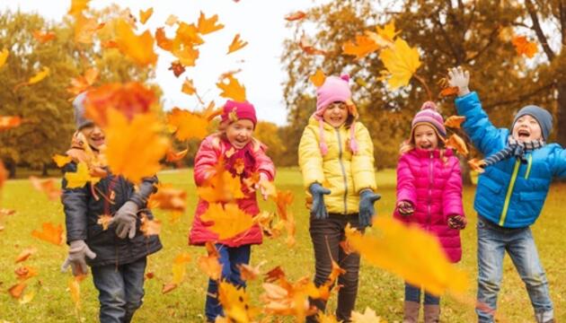 otoño familia otoño familia