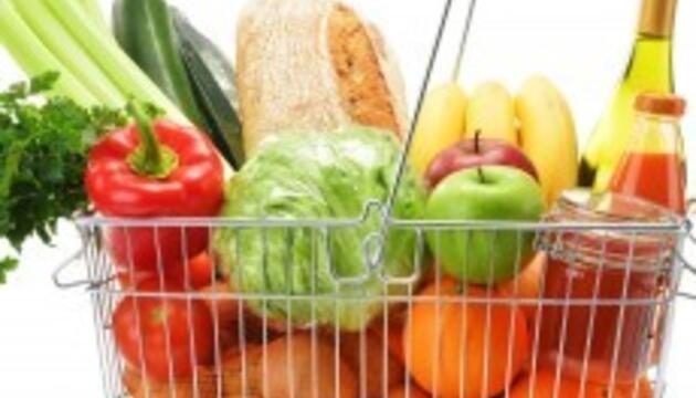 La cesta de la compra en diciembre Cesta de la compra