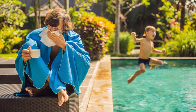 Ponerse enfermo en vacaciones, ¿a qué se debe? ponerse enfermo en vacaciones