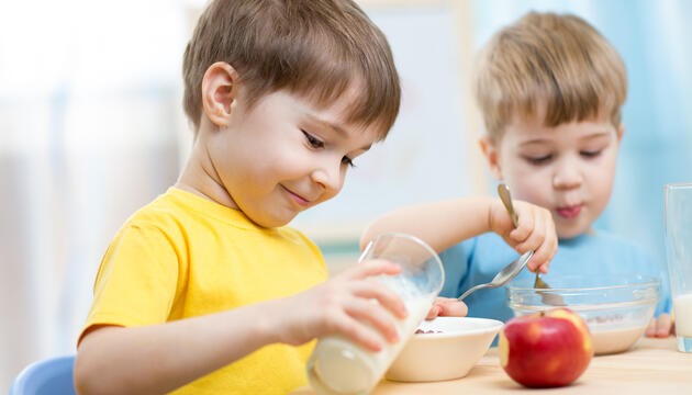 Siete opciones de meriendas saludables para niños Siete opciones de meriendas saludables para niños