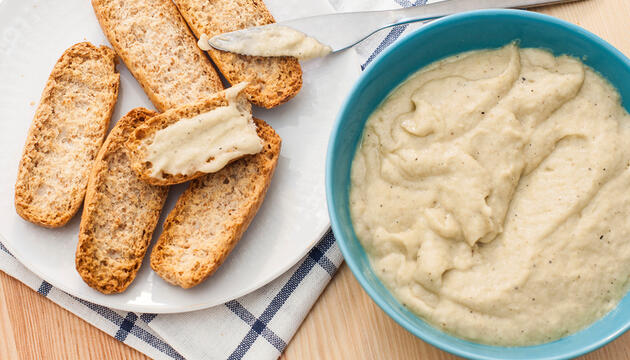 Receta: paté de berenjena Receta: paté de berenjena