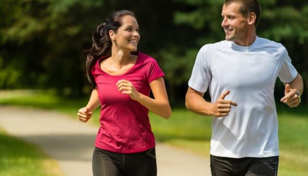 running running