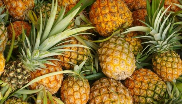 La cesta de la compra en abril piñas pequeñas