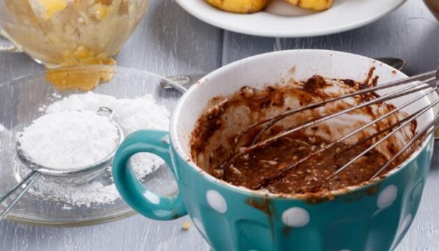 Receta de mug cake de chocolate mug cake de chocolate