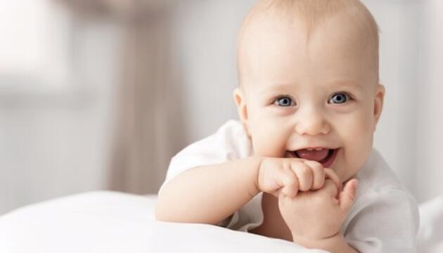 Etapa IV del bebé: Toda una personita 9-12 meses bebé con sonrisa