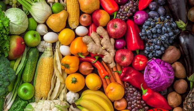 Consejo de dietética, ¡cómete el arcoiris! Cómete el arcoiris