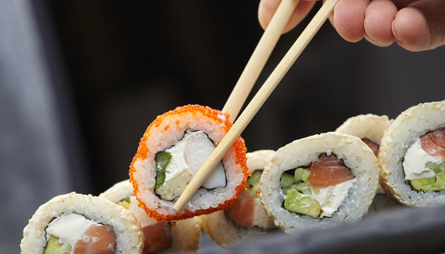 El secreto de la cocina japonesa sushi