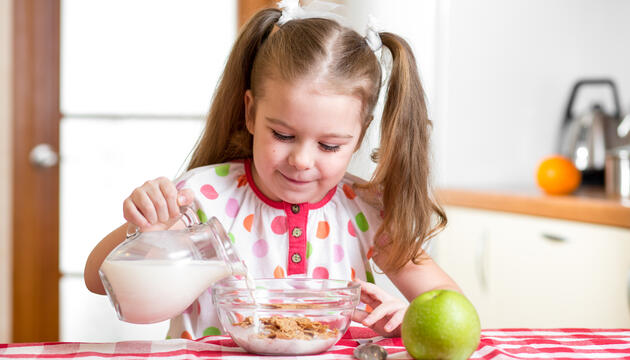 Siete opciones de desayunos saludables para niños Siete opciones de desayunos saludables para niños