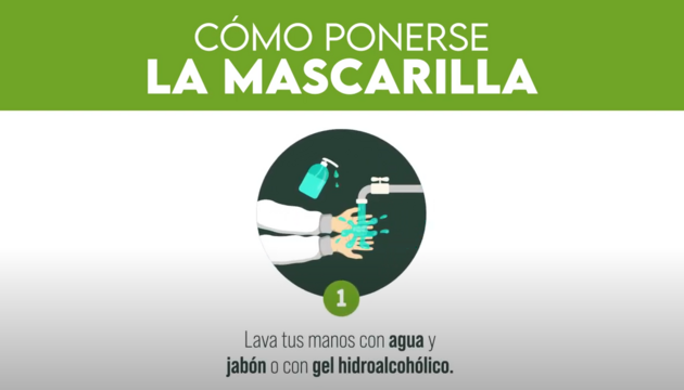 Uso correcto de las mascarillas quirúrgicas y de tela Como utilizar la mascarilla