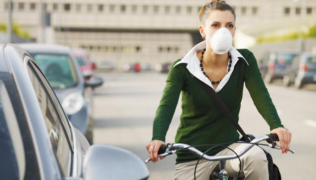 Contaminacion atmosférica Pico de contaminación en las ciudades