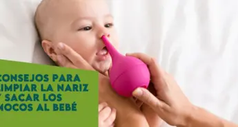Sacar los mocos a tu bebé con el sacamocos infantil